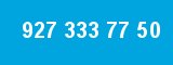 927 333 77 50 927 333 77 50